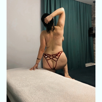 Orange oil massage